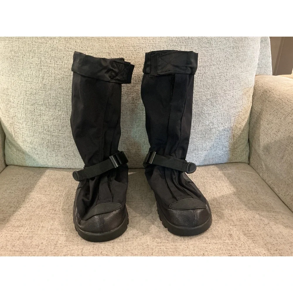 NEOS Overshoe Adventurer Black Waterproof Winter Snow Boots Mens Small